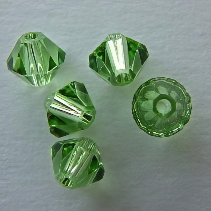Swarovski Bicone peridot 3mm 48 Stück