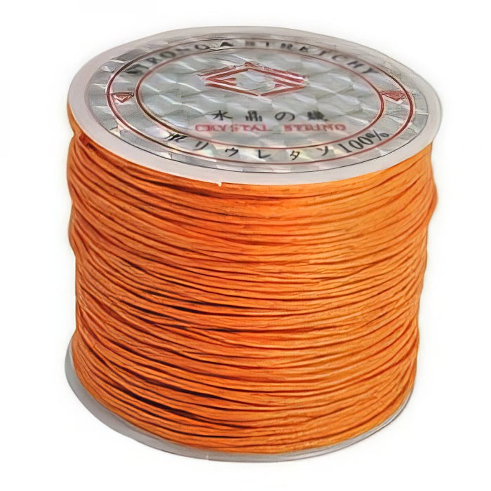 Baumwolle gewachst orange 1-1.5mm 91m