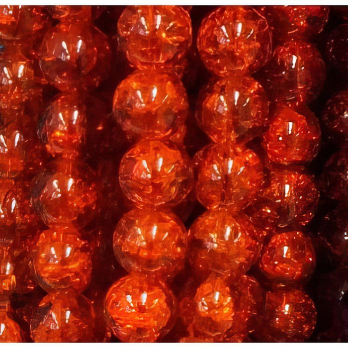 xl Crashperle orange 12mm 100Stück