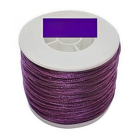 xlSatinband violett 2mm rund/ 100m