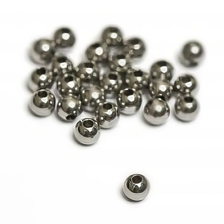Perlen aus Chirurgenstahl 3 mm  25 Stück