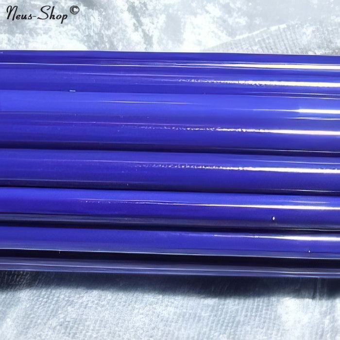 XL Moretti Glasstäbe lapis/cobalt blau Opak 1 KG