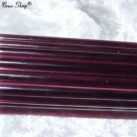 XL Moretti Glasstäbe Amethyst transparent 1 Kilo Effetre Murano