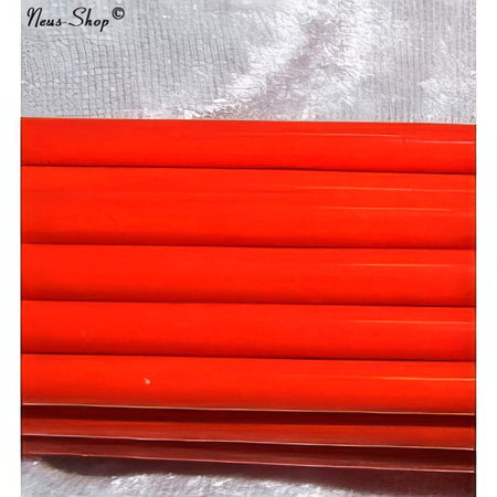 XL Moretti Glasstäbe Karottenrot Opak 1 Kilo