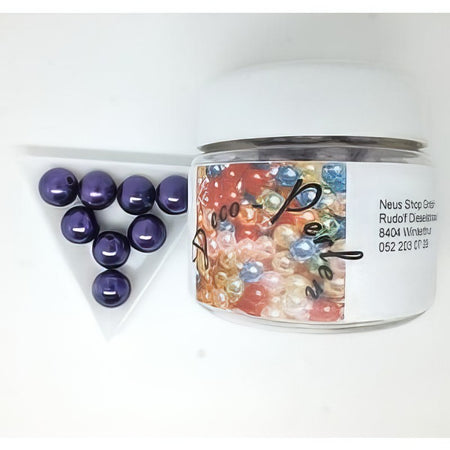 DECO-PERLE Acril 14mm violett ca.50Stk