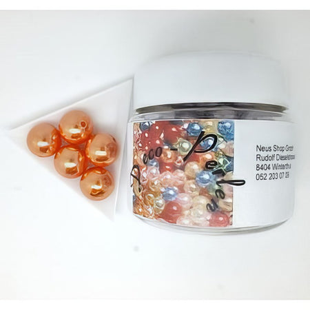 DECO-PERLE Acril 18mm orange ca.25Stk
