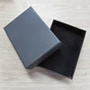 Schachtel für Schmuck schwarz klein 9x6cm