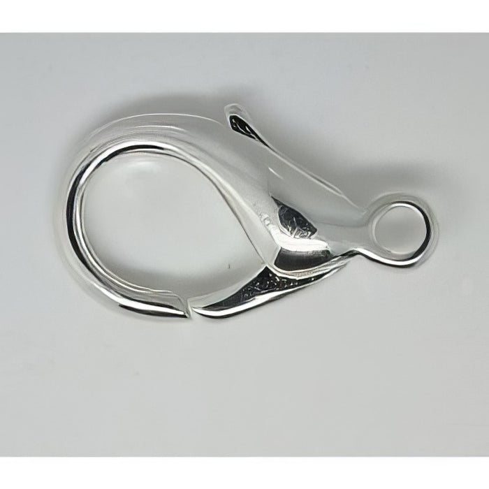 Karabiner gross 22x12mm versilbert 1 Stück