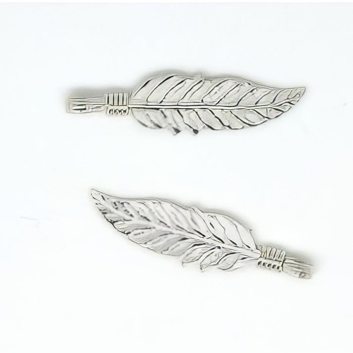 Feder 20.5x5 mm 925 silber 1 Stück
