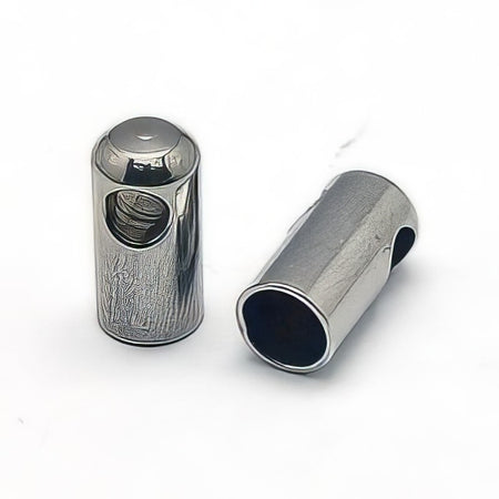 Kordkappe Edelstahl *Joa* 7.8x3.74mm gr.10 Stk.