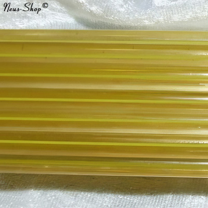 XL Moretti Glasstäbe transparent gelb ca. 1 KILO