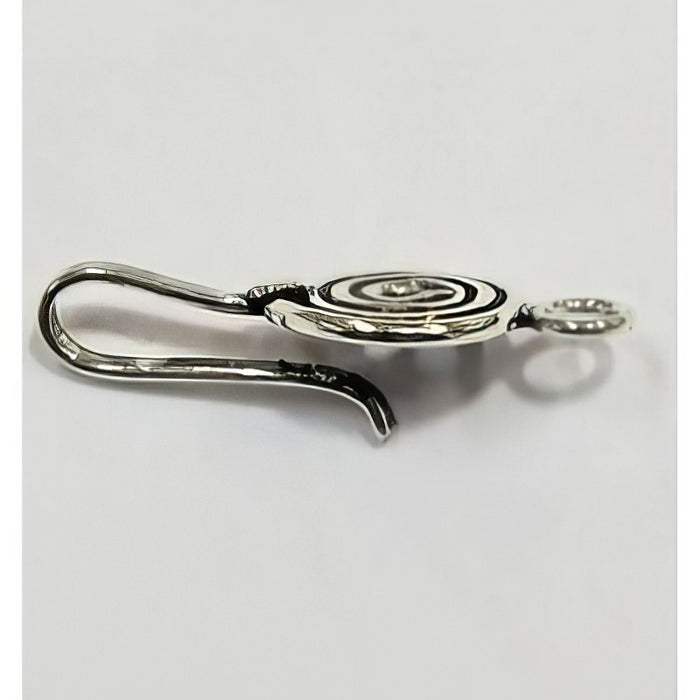 Haken Verschluss Schnecke 925 Silver 1 Stück – Bild 2