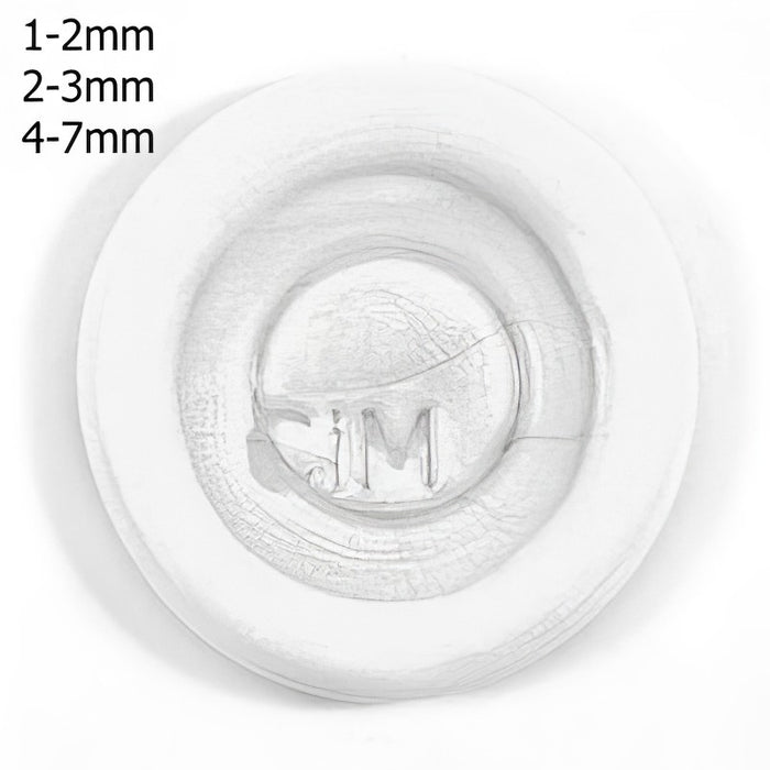 CIM Glasstab Peace weiss ca.250gr.