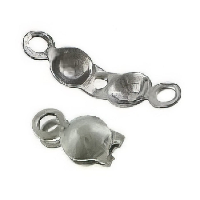 Quetschkalotte Chirurgenstahl 8x4mm oesen zu 10 Stück