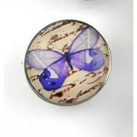 Chunk Schmetterling blau violett 1 Stück