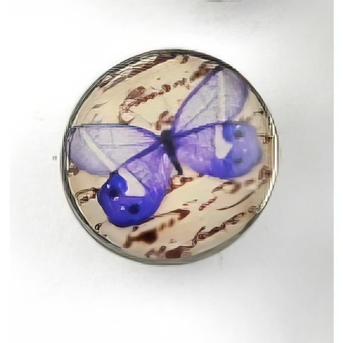 Chunk Schmetterling blau violett 1 Stück