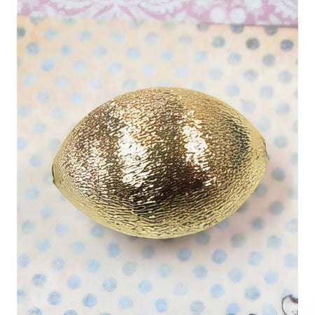 Perle Olive goldf. gebürsted 1 Stück