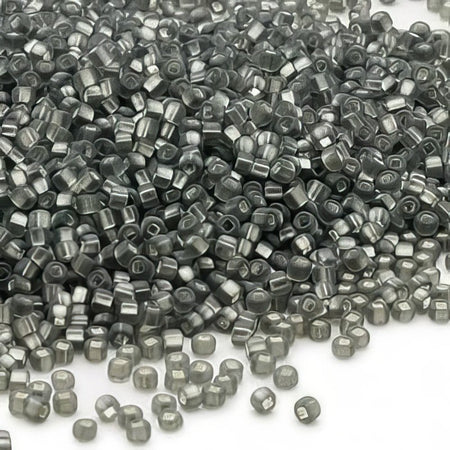 Rocailles grau matt 2mm 18gr Japan