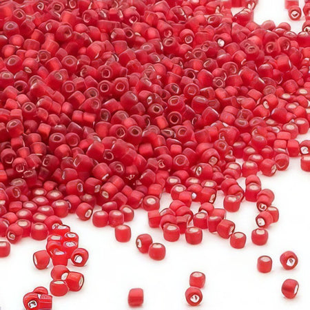 Rocailles rot matt 2mm 18gr Japan