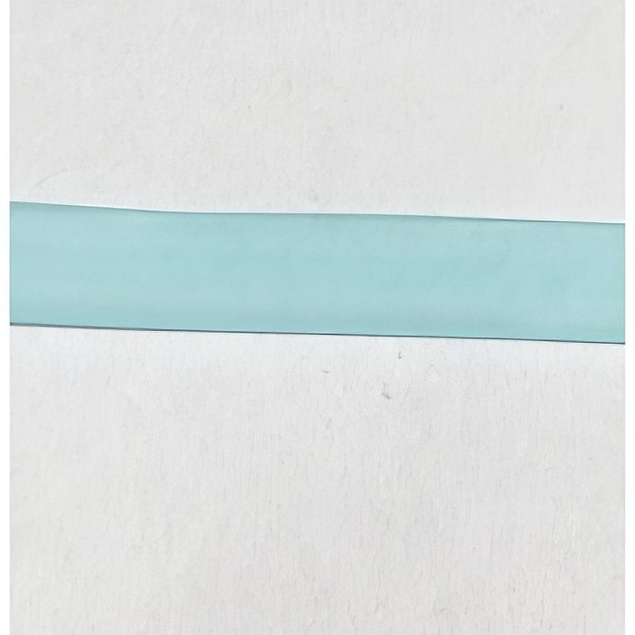 Rubber flach 8x1mm Transp.türkis(Nacht leuchtend)/ 1m