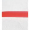 Rubber flach 8x1mm Transp.rot  1m