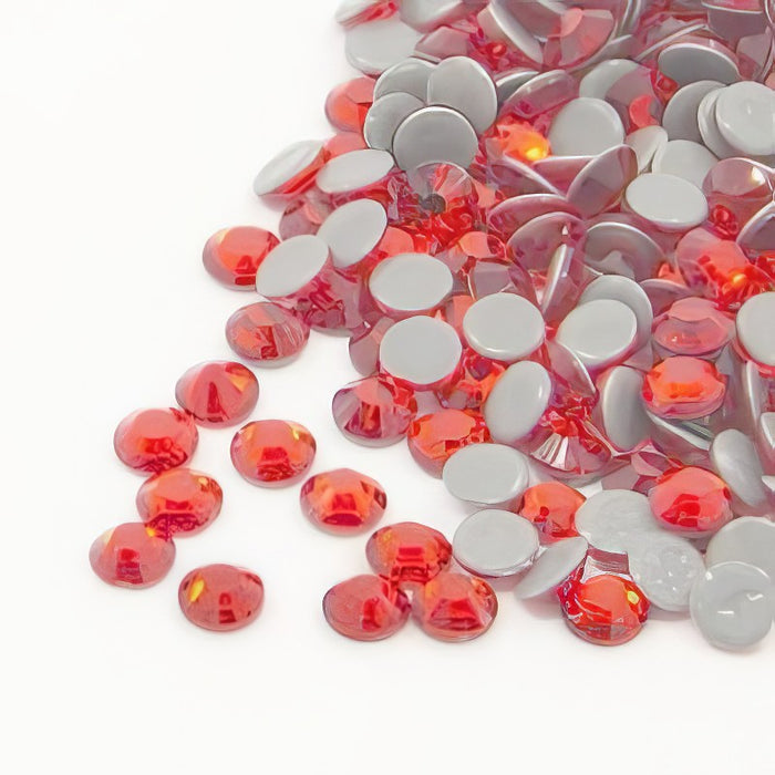 Hotfix Strasssteinchen 3.8mm rot 144Stück