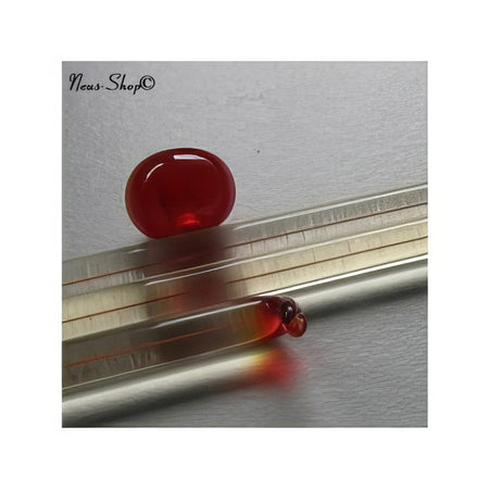 XL Moretti Glasstäbe transparent orange 1 Kilo Effetre Murano