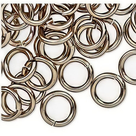 Ring bronze Alu 12x2mm 1 Stück