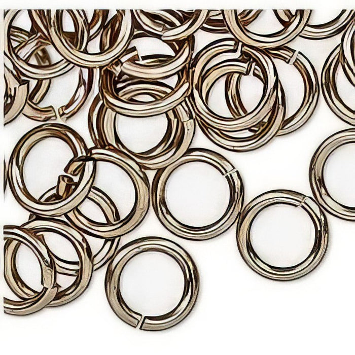Ring bronze Alu 12x2mm 1 Stück
