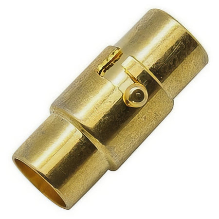 Magnetverschluss Lang 16.3x5mm goldfarben 1 Stück