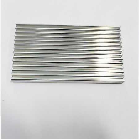 Struktur Platte Alu 100x55mm 1 Stück
