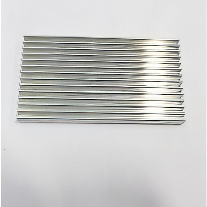 Struktur Platte Alu 100x55mm 1 Stück