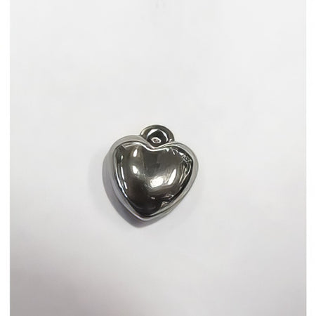 Anhänger Herzli  Edelstahl 11x10x6mm 1 Stück