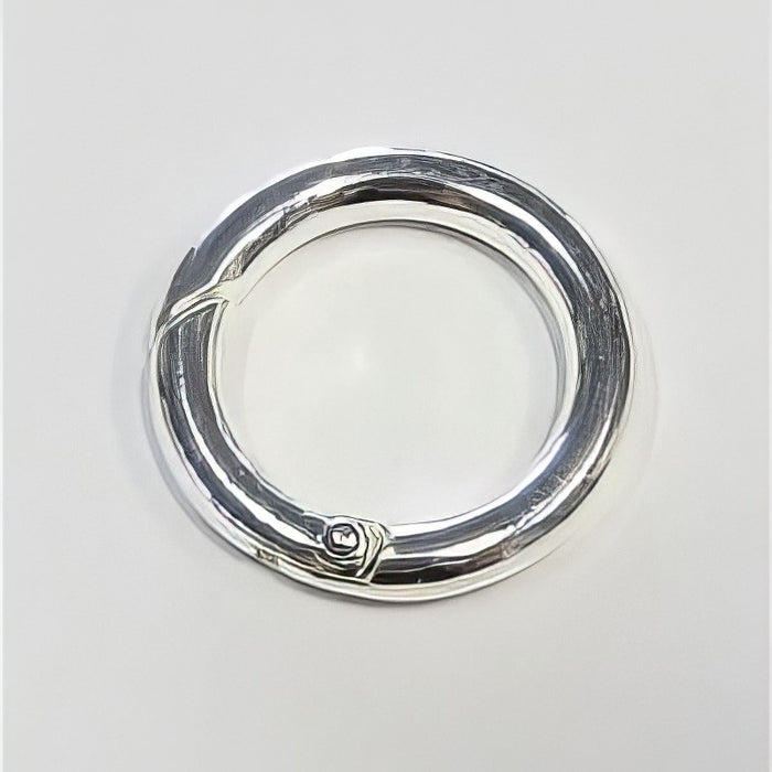 Ringkarabiner silberf. 25mm 1 Stück