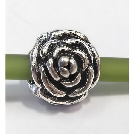 Easy style Metallperle Rose 3D 1 Stück