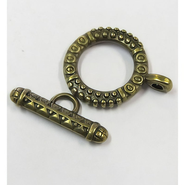 Ringverschluss Tibet bronze 2-teilig 2 Set