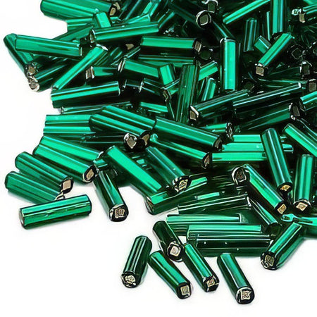 Stiftperlen Glas Emerald 15gr.