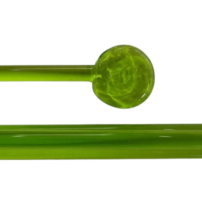 Moretti Glasstäbe transparent grün 3x 33cm Effetre Murano