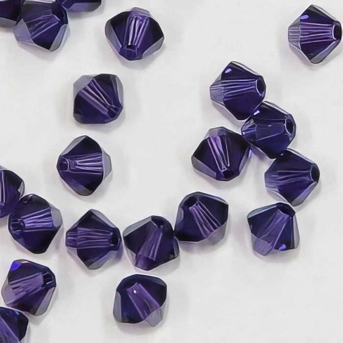 Swarovski Bicone 5328 purple velvet 4mm 48 Stück