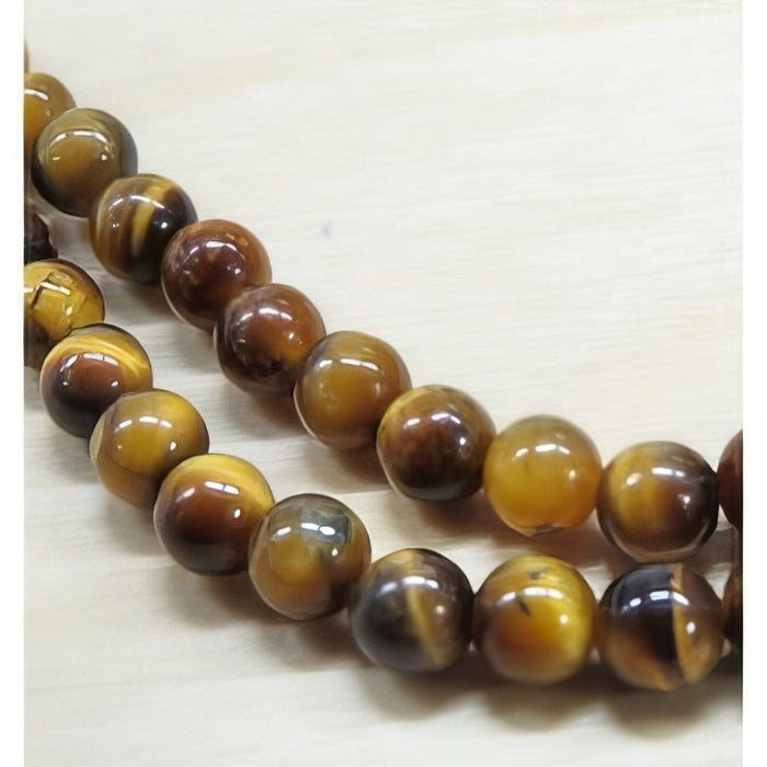 Tiger Eye 6mm ca 40cm  1 Strang