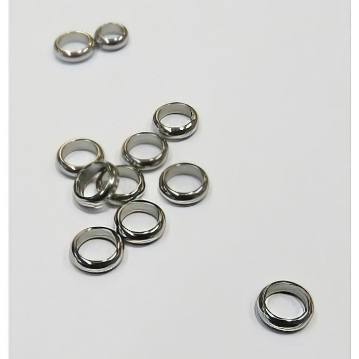 Ring "ZU" Edelstahl 6,7x1.8mm  10 Stk.