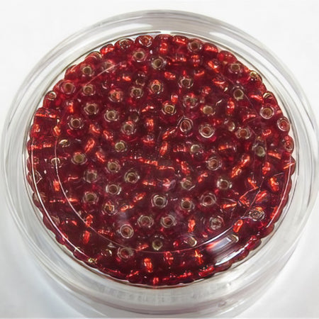 2.5mm Rocaille Japan rot 8gr.