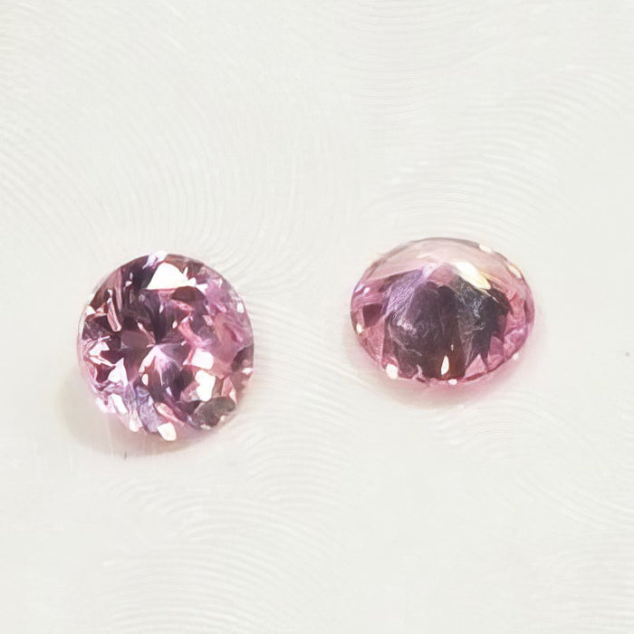 Kit de création de boucles d'oreilles en acier inoxydable avec zircon de 2 mm au choix, 1 paire