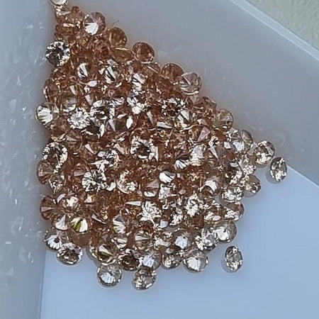 Zirkonia Champagner bis 650 C° Farbstabil 3mm 1 Stück