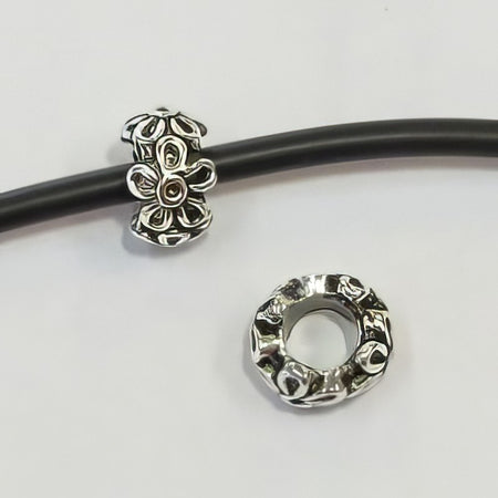 Easy style Metallperle Blümchen 1 Stück