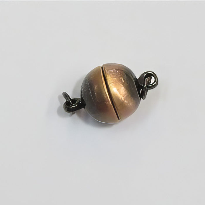 Magnetverschluss 10x16mm rund kupferf. 1 Stk.
