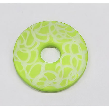 Polarisperle Scheibe Lux kiwi 30mm 1 Stück