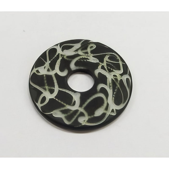 Polarisperle Scheibe Lux schwarz 30mm 1 Stück