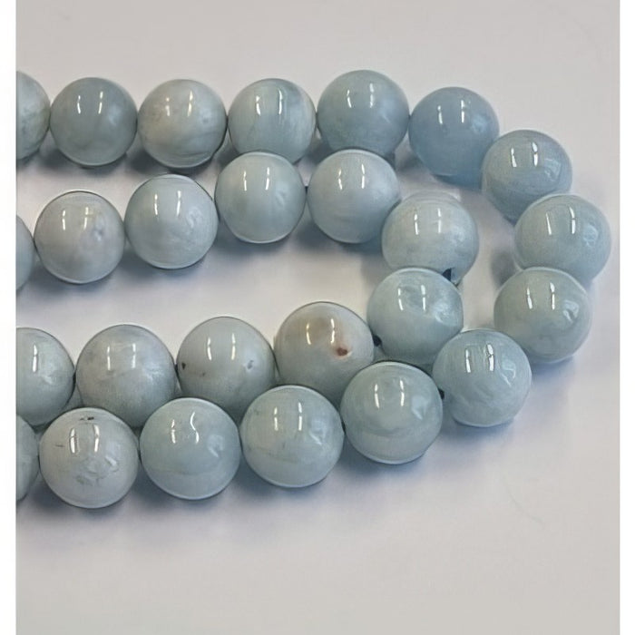 Quarz Aquamarin 12mm 1 Stk