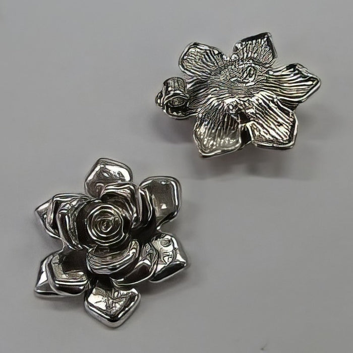 Anhänger grosse Rose 32x27mm 1Stk.